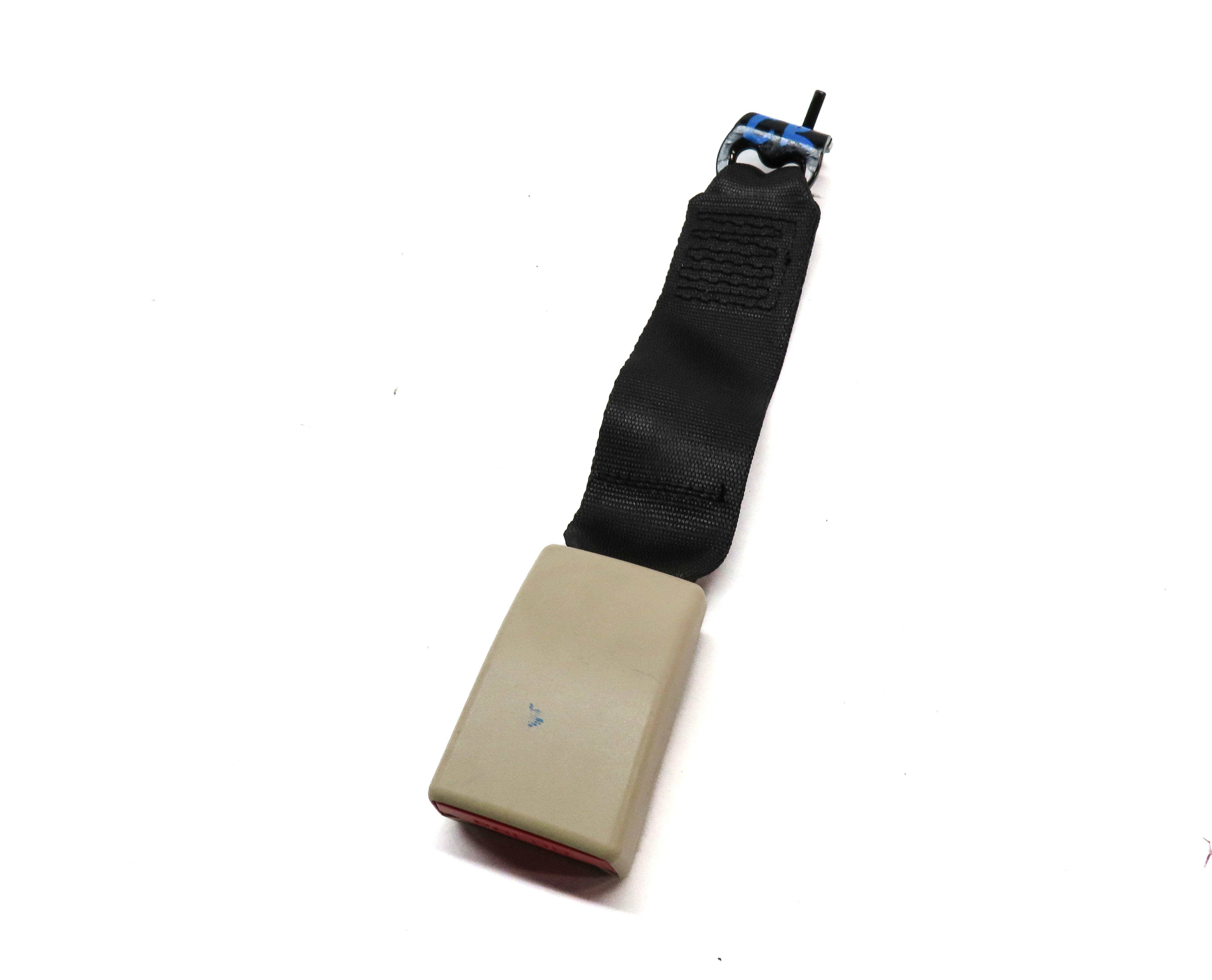 2016 BMW 750i (G11) REAR CENTER SEATBELT SEAT BELT BUCKLE RECEIVER (Beige) — exact item pictured